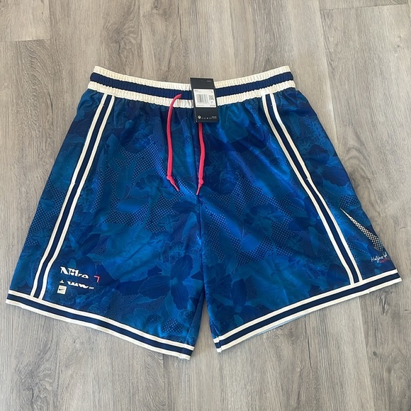 Nike Men's DNA+ Basketball Shorts Blue DV0015-492 - Picture 2 of 4